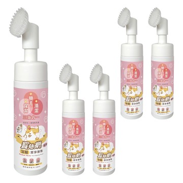Pawluck Party 寶兒樂 深層潔淨慕斯 貓用  180ml  1入  5瓶