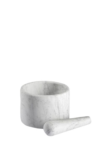 Ellipse Marble Mortar & Pestle