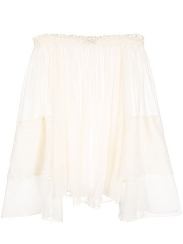 VOZ - Cascade blouse - women - Silk - S - White