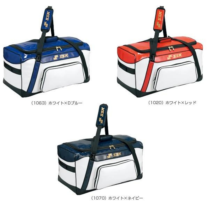 エスエスケイ 野球バッグ ヘルメット兼キャッチャー用具エナメルケース