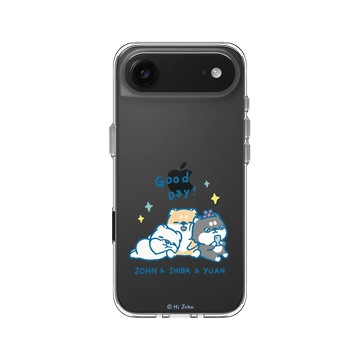 iPhone Air Clear Case（相機按鈕） 透明 - 嗨小強 Hi John - 愜意的夏天