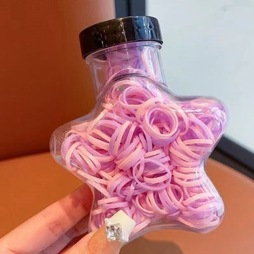 不咬髮 綁髮橡皮筋 400入 髮圈 兒童髮圈 綁髮 橡皮筋 星星 髮圈 編髮 幼稚園髮圈 兒童髮圈 小孩髮圈