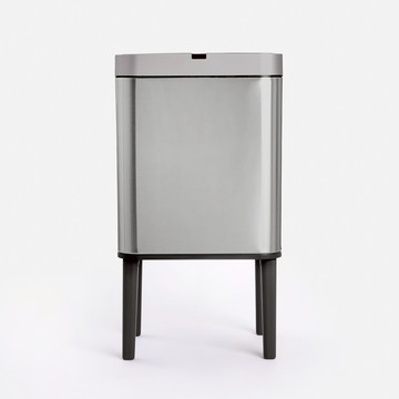 特力屋 馬丁臭氧高腳感應不鏽鋼垃圾桶 13L