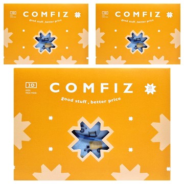 COMFIZ 康菲 3D醫療口罩 幼幼 1~3歲  20片  捍衛戰士  3盒