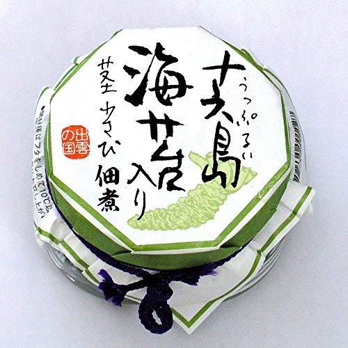 十六島海苔入り佃煮　茎わさび１3０ｇ × ２個