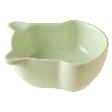 好物良品 小熊款糖果色亮光釉醬料碗 陶瓷 8.5x3cm  綠色  1個