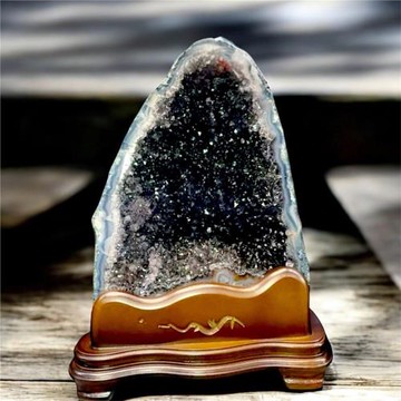 【SUMMER寶石】 藏風納氣5A帝王紫晶洞 15.74KG