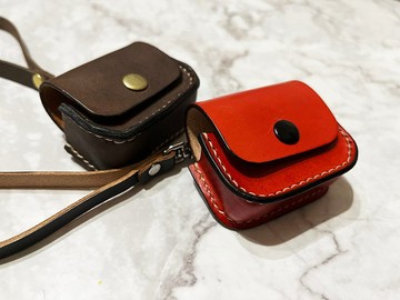 Airpods Pro 真皮保護套 植鞣皮革手縫