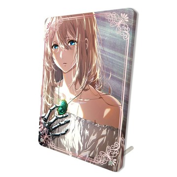 曼迪 紫羅蘭永恆花園-立磚版畫