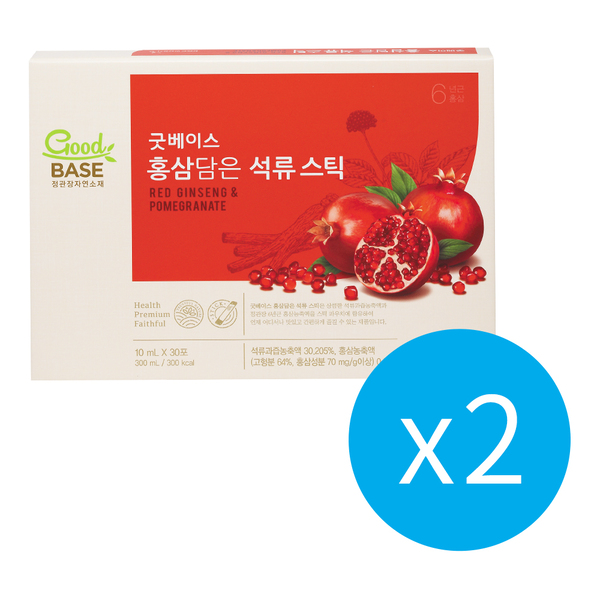 高麗蔘紅石榴精華飲30入x2盒