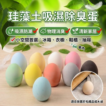 🌸台灣實體 快速出貨🌸除臭蛋 冰箱除臭蛋 珪藻土除味蛋 除異味 保鮮蛋 吸水防潮 乾燥蛋 除味蛋
