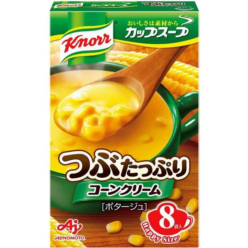 味の素 クノール カップスープ つぶたっぷりコーンクリーム (16.5g×8袋)×6箱入