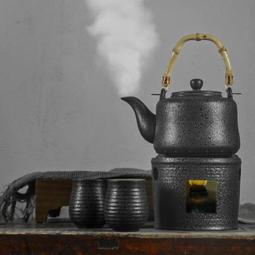 大容量套裝家用復古陶瓷煮茶壺