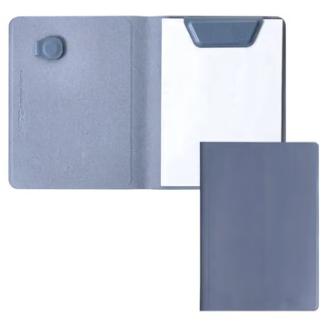 LHiDS 磁吸收納筆記本 A6 防水PU皮革 鐵片  深冬夜藍  1本