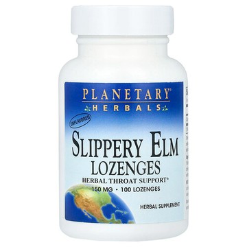 Planetary Herbals, 紅榆含片，原味，150 毫克，100 片