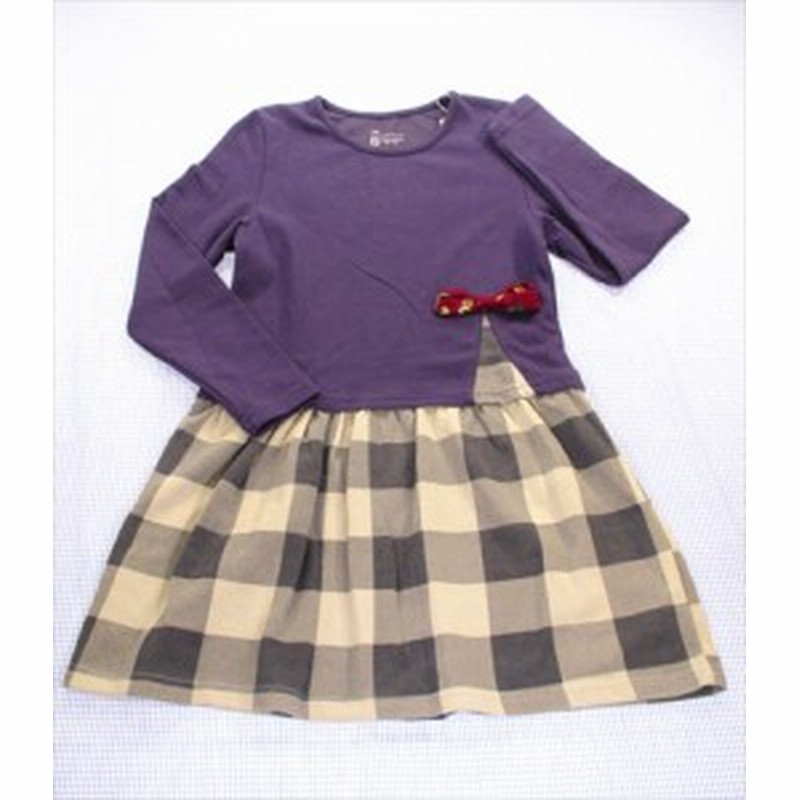 トリドリー Toridory ワンピース 長袖 140cm 紫系 オールインワン チェック 女の子 キッズ ジュニア 子供服 通販 買い取り 通販 Lineポイント最大1 0 Get Lineショッピング