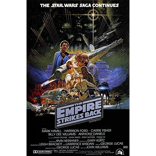 27?x 40?The Empire Strikes Back映画ポスター