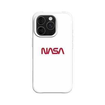 iPhone 16 Pro SolidX 白 - NASA - The Worm (White)
