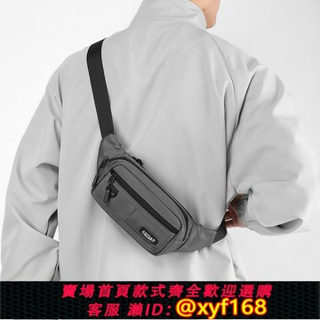 {保固一年 可打統編}斜挎包男牛津布小款單肩包戶外運動胸包迷你小挎包腰包男士隨身包