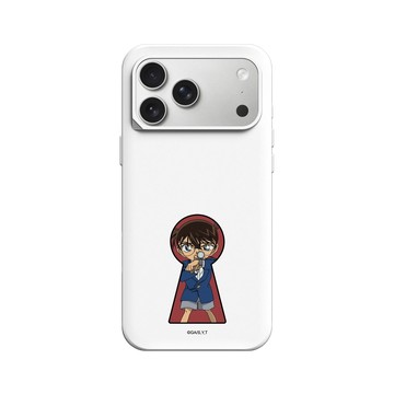iPhone 17 Pro Max SolidX 白 - Detective Conan - 紅色鑰匙孔