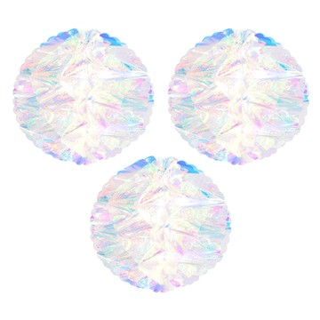 Joyparty 鐳射蜂巢球派對裝飾 3入  20cm  混合色