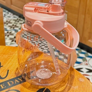 ✨壹灣出貨✨夏季大容量新款超萌雙飲大肚女生高顏值夏天水壺吸管防燙水杯爆款