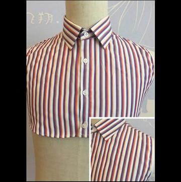 現貨+預購 假領子襯衫衣領-時尚直條紋抗皺耐磨男裝配件73u18【獨家進口】【米蘭精品】