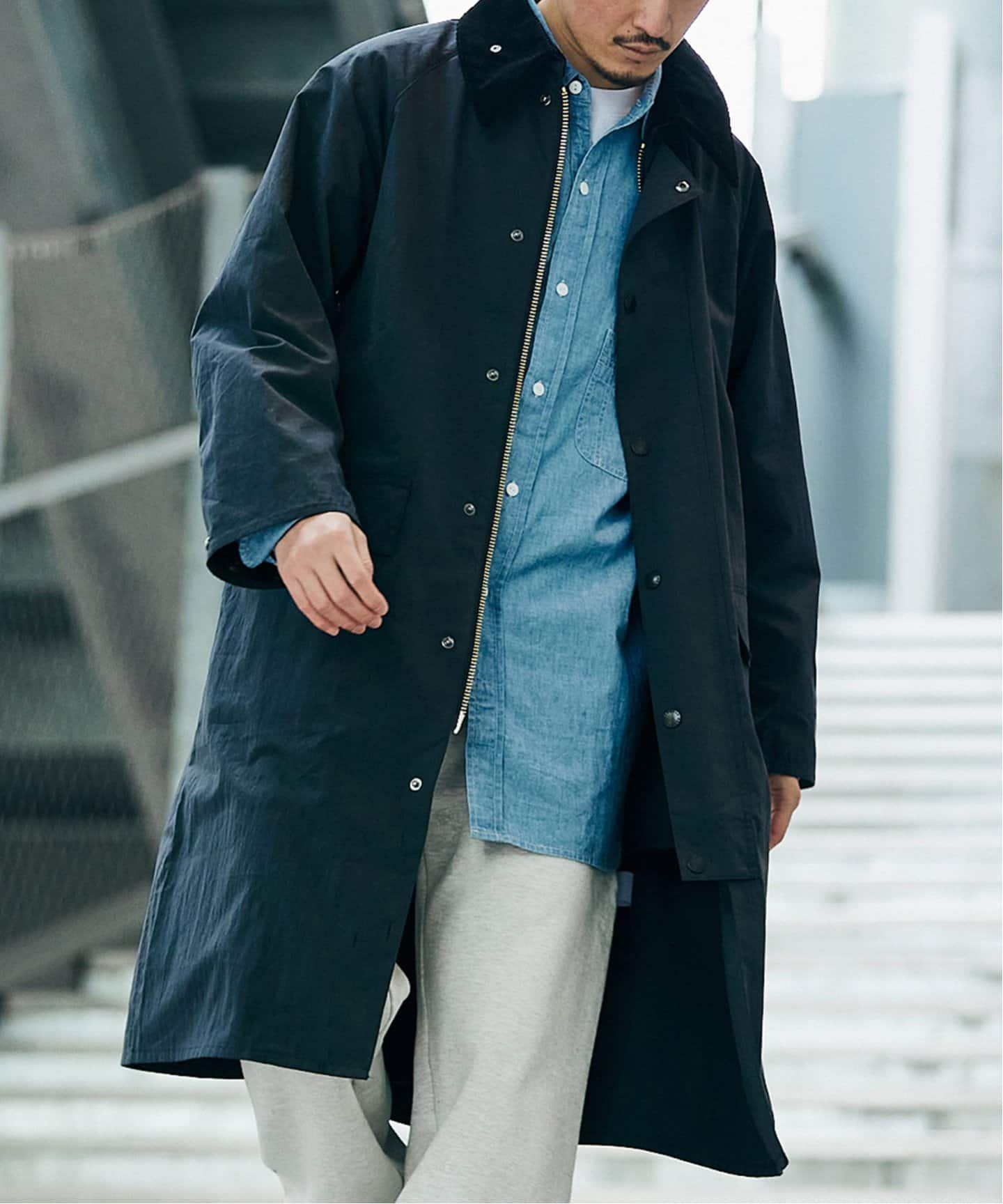 公式通販| バブアー ニューバーレー size40 ニューバーレーピーチド