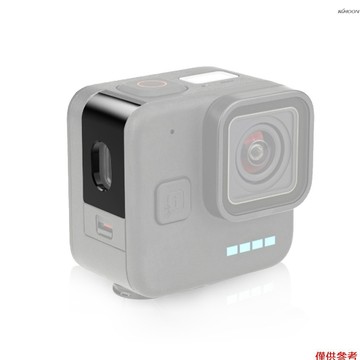 PULUZ 運動相機金屬電池蓋 只適用GoPro Hero 11 Black Mini相機 B款 圓形孔（PU911B）