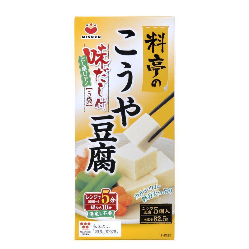 みすず 料亭こうや豆腐5個 132.5g×10袋