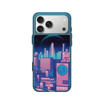 iPhone 17 Pro Max Clear (相機按鈕) 夜幕藍 - Denise Rashidi (Surudenise) - Space Travel 夢幻旅程