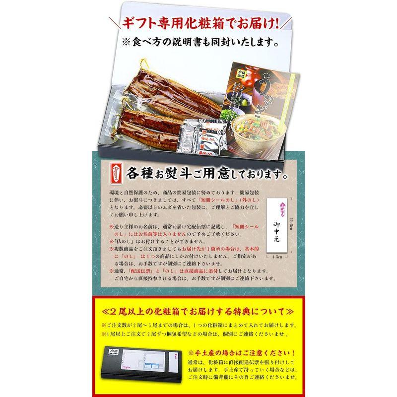 父の日 ギフト 甲羅組 国産 うなぎ 蒲焼き 2尾入り （180g前後×2尾） 特大サイズ 鹿児島県・宮崎県産