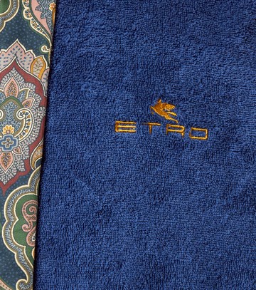 Etro Paisley cotton terry bathrobe