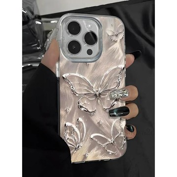 台灣出貨🚀ins風蝴蝶 蘋果iPhone17/16promax 新款15 14 pro 防摔 13 12 11 手機殼