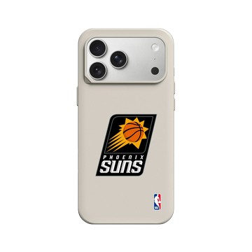 iPhone 17 Pro Max SolidX 貝殼灰 - NBA - Logo-鳳凰城太陽 Phoenix Suns