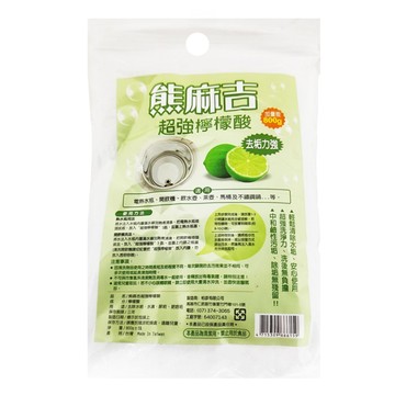 熊麻吉 超強檸檬酸  800g  1包