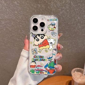 小新小白 iphone 16 適用於iPhone11 12 13 14 15 16ProMax 蘋果 磁吸 防摔 手機殼