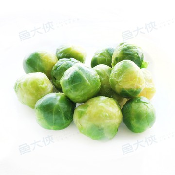 比利時-熟凍孢子甘藍(1kg/包)#球芽甘藍-1H5A【魚大俠】AR241