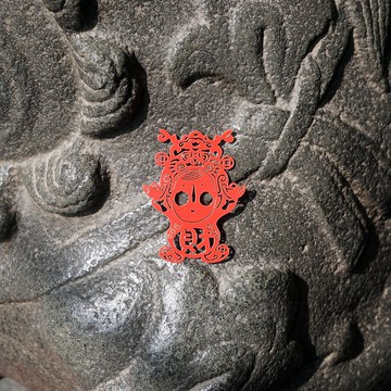 麥麥大節慶-善財童子 紙雕書籤 | 文化節慶 開運祈福 文具送禮