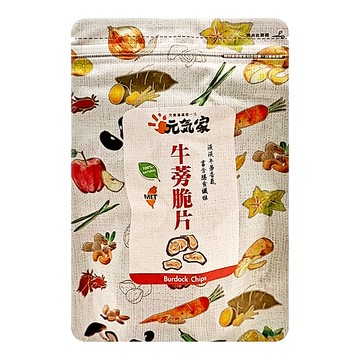 元氣家 牛蒡脆片  100g  1包