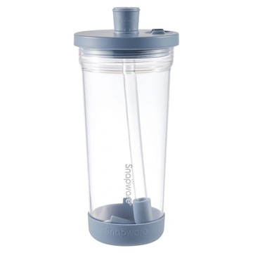 Corelle Brands 康寧餐具 Snapware 海洋系列 Tritan跳跳吸管杯  碧波藍  840ml  1個