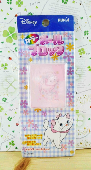 【震撼精品百貨】The Aristocats Marie 迪士尼瑪莉貓 手機螢幕貼-粉花 震撼日式精品百貨