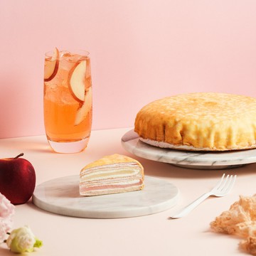 【塔吉特】蜜桃蘋果千層蛋糕 8吋 免運 (限量販售)