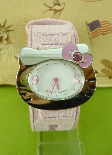 【震撼精品百貨】Hello Kitty 凱蒂貓~電子錶-粉【共1款】