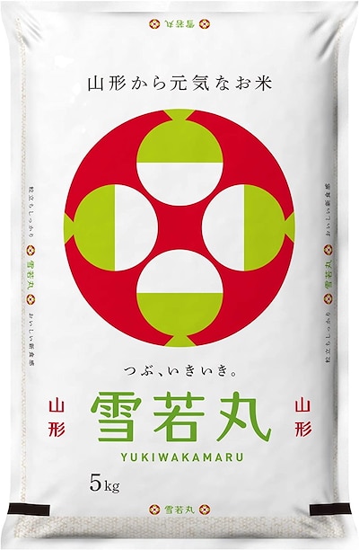 新米 令和5年産 白米 精白米 山形県産 雪若丸 5kg