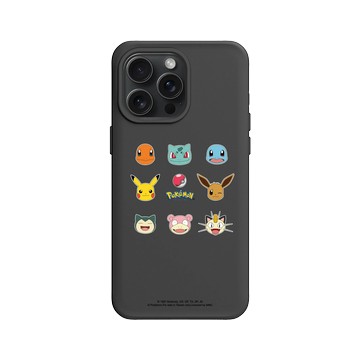 iPhone 15 Pro Max SolidX 黑 - 寶可夢 Pokemon - Sticker-寶可夢們