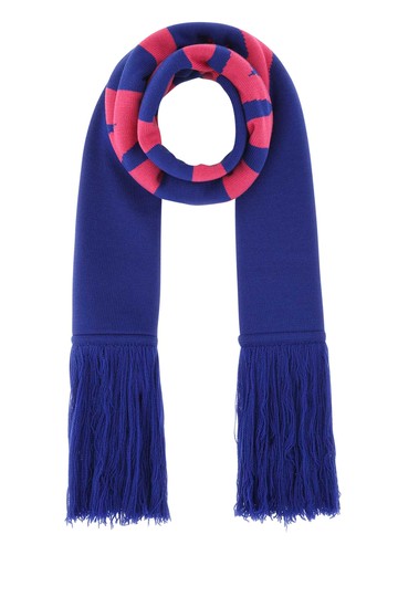 VETEMENTS Embroidered Wool Scarf