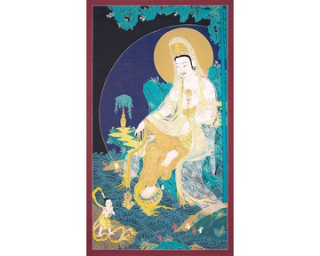 和諧之靈－日本神聖唐卡藝術作品