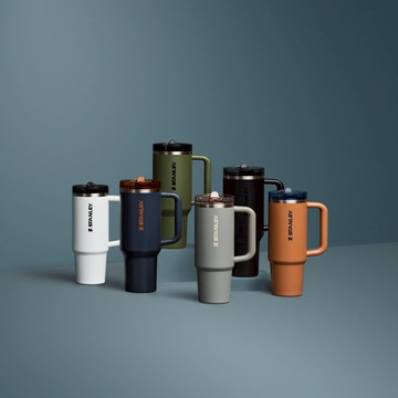 STANLEY 防漏吸管隨手杯 1.18L / 軍綠色