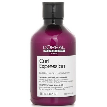 萊雅 Serie Expert Curl Expression 甘油+尿素 H+芙蓉籽專業捲髮洗髮露300ml